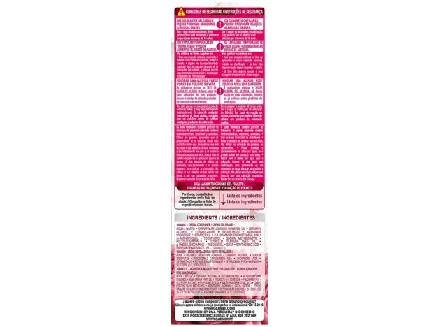 Garnier Color Sensation N°7.0 Rubio 4Uds