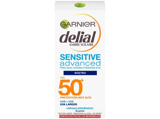 Garnier Sensitive Advanced Crema Facial Spf50+...