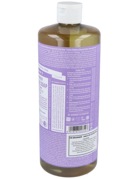 Dr. Bronner'S Jabón Líquido Lavanda Bio 945Ml