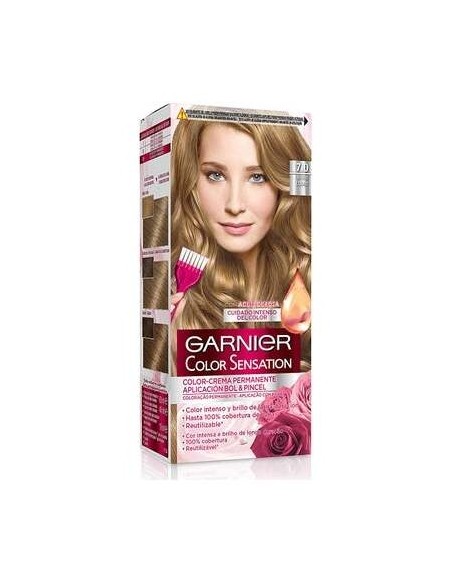 Garnier Color Sensation N°7.0 Rubio 4Uds