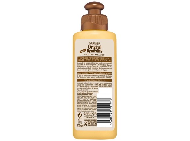 Original Remedies Crema Sin Aclarado Aguacate...