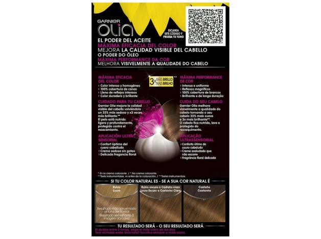 Garnier Kit Olia Coloracion Permante N°73...