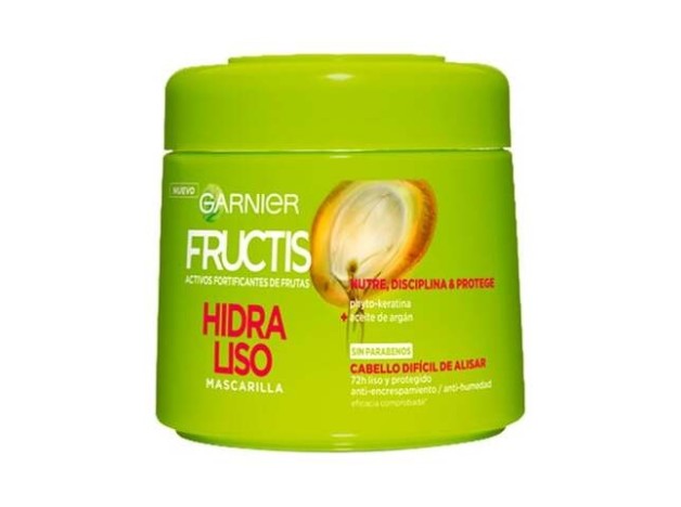 Garnier Fructis Hidra Liso 72H Mascarilla 300Ml