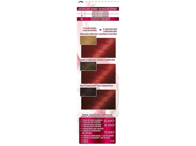 Garnier Color Sensation N°6.60 Rojo Intenso 4Uds