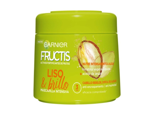 Garnier Fructis Hidra Liso 72H Mascarilla 300Ml