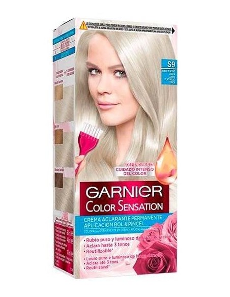 Color Sensation S9 Rubio Platino Ceniza 120 Gr