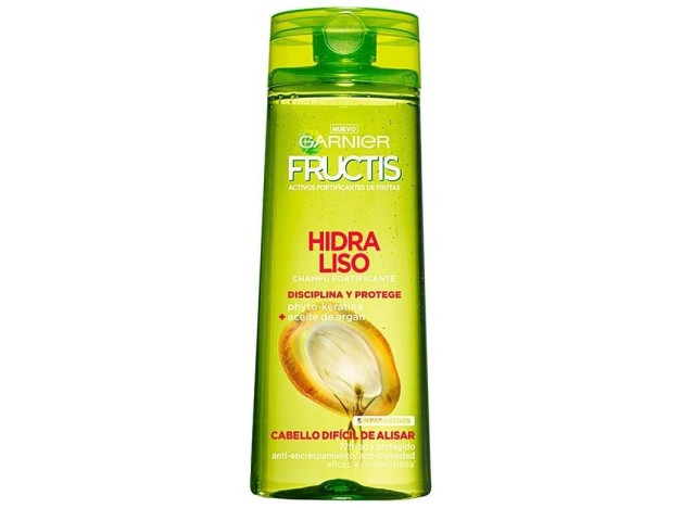 Garnier Fructis Champú Hidra Liso 72H 360Ml