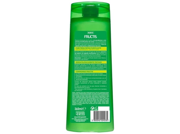 Garnier Fructis Pure Fresh Pepino Purificante...