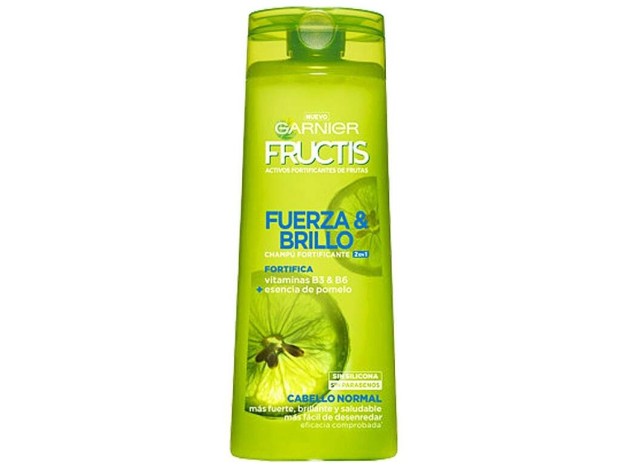 Garnier Fructis Champú Fuerza %26 Brillo 2 En 1...