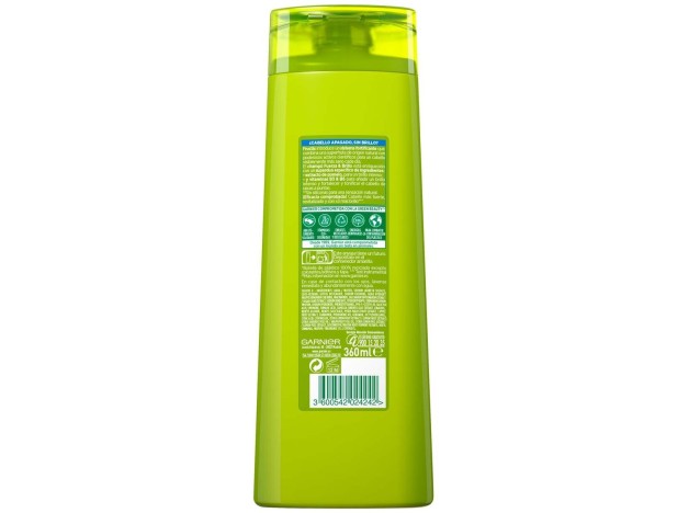 Garnier Fructis Fuerza %26 Brillo Champú 360Ml