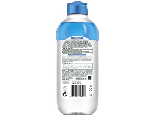 Garnier Skin Active Agua Micelar Sensitive 400Ml