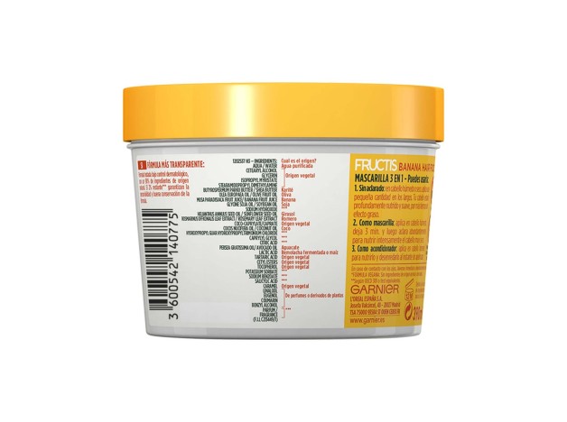 Garnier Fructis Hair Food Banana Mascarilla...