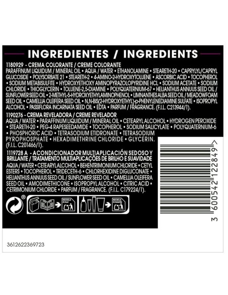 Garnier Kit Olia Coloracion Permanente Violeta Electrico N°426