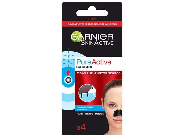 Garnier Pure Active Carbon Tiras Anti Puntos...