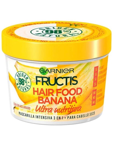 Garnier Fructis Hair Food Banana Mascarilla Ultra Nutritiva 390Ml