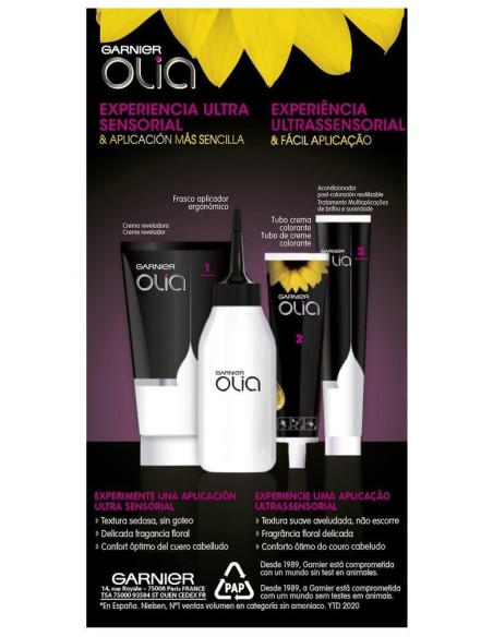 Garnier Kit Olia Coloracion Permanente Violeta Electrico N°426