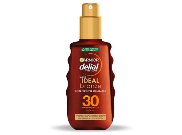 Garnier Delial Ideal Bronze Aceite Bronceador...