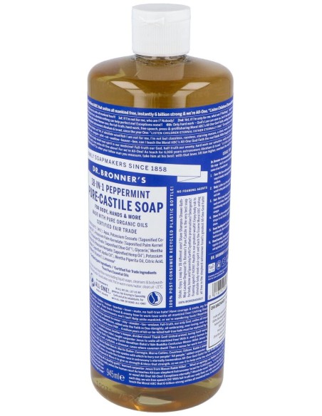 Dr. Bronner'S Jabón Líquido Menta 945Ml
