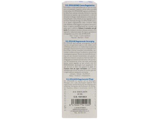 Ds Emulsion Corporal-Capilar Piel Escamada 40Ml.
