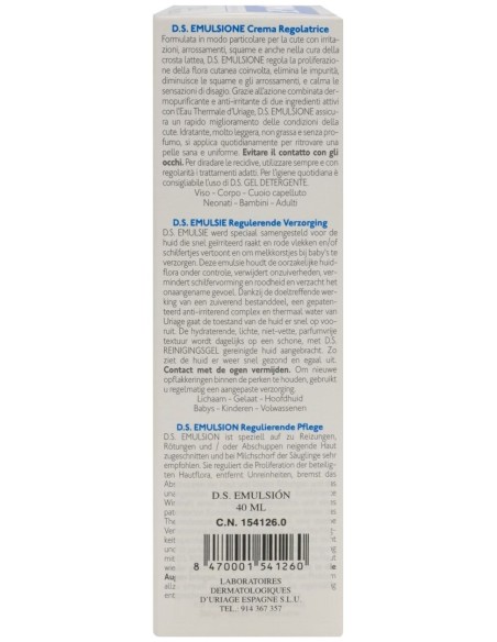 Ds Emulsion Corporal-Capilar Piel Escamada 40Ml.