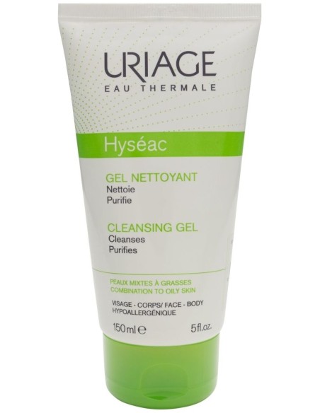 Uriage Hyseac Limpiador Facial Para Piel Grasa 150 Ml