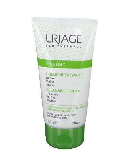 Uriage Hyséac Crema Limpiadora Pieles Grasas Irritadas, 150 Ml