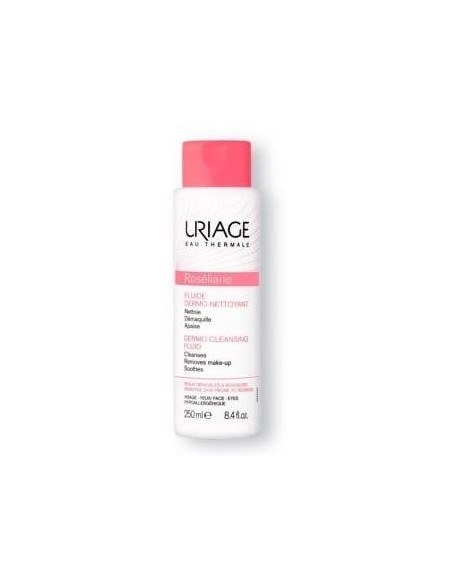 Uriage Roseliane Limpiador Facial Anti-Rojeces Con Calendula, Rosa Y Aceite De Albaricoque 250 Ml
