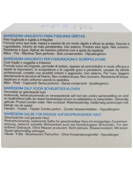 Bariederm Reparador Antigrietas Ungüento, 40 G