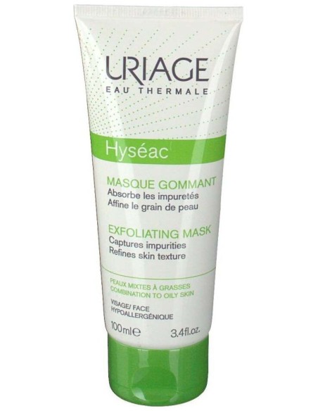 Uriage Hyséac Mascarilla Exfoliante, 100 Ml