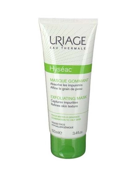 Uriage Hyséac Mascarilla Exfoliante, 100 Ml