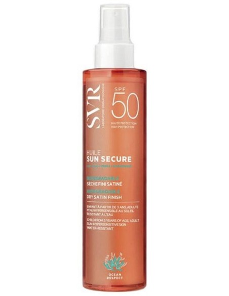 Sun Secure Huile Seche Spf50 200 Ml
