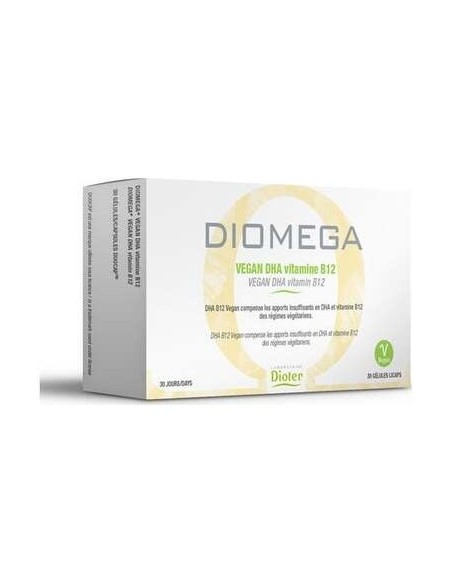 Dioter Diomega Vegan Dha+ Vit B12 30Caps