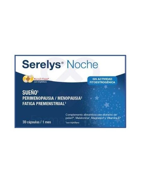 Serelys Pharma Fatiga Premestrual Noche 30Caps