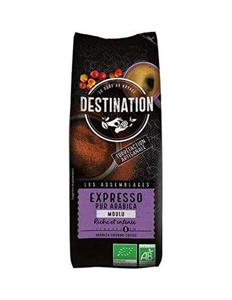 Destination Cafe Molido Expresso Arabica Bio 250G