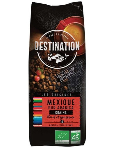 Destination Cafe Mexico 100% Arabica Grano Bio 250G