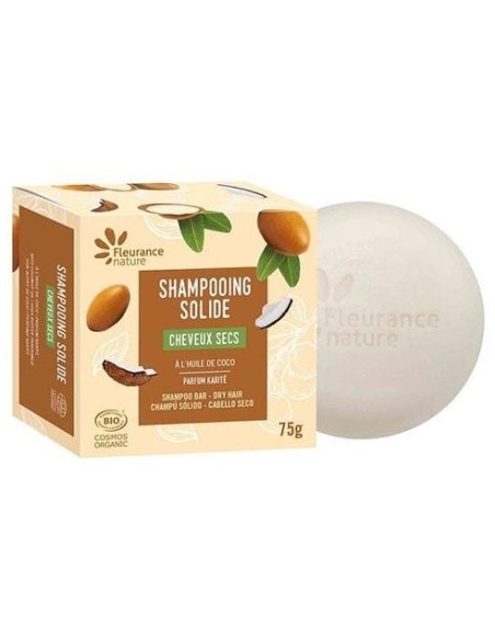Fleurance Nature Champú Sólido Cabello Seco Coco 75G