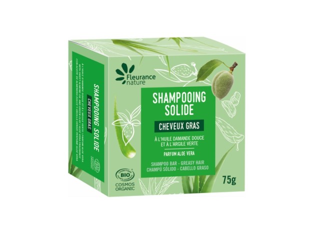Fleurance Nature Champú Sólido Cabello Graso 75G