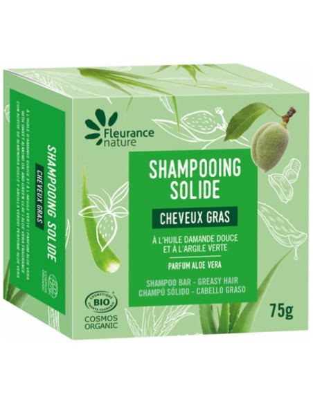Fleurance Nature Champú Sólido Cabello Graso 75G