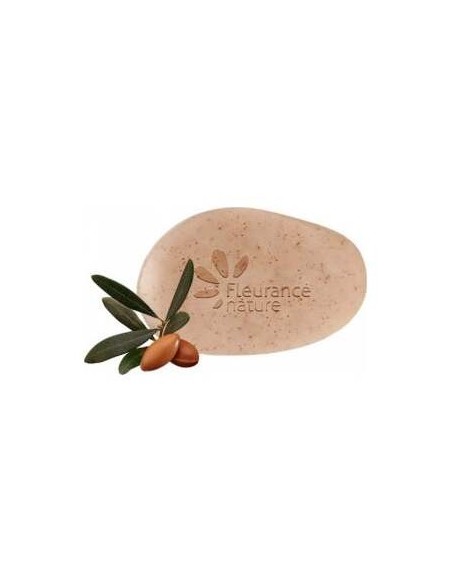 Fleurance Nature Savon Exfoliant Regenerant Duo D'Argan Bio 100G
