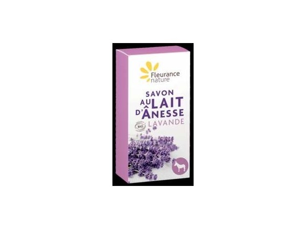 Fleurance Nature Savon Lait Anesse Lavande 100G