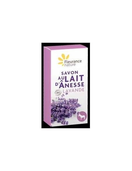 Fleurance Nature Savon Lait Anesse Lavande 100G