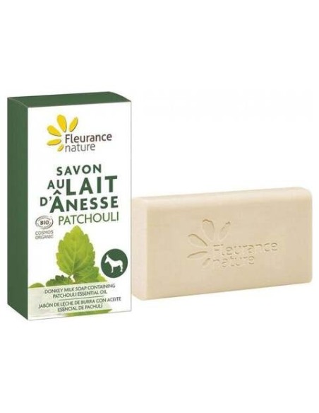 Fleurance Nature Jabón Leche De Burra Patchouli Pastilla 100G