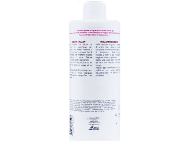Topicrem Da Bálsamo Emoliente, 500 Ml
