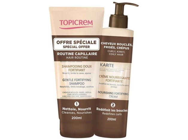 Topicrem Karite Hair Care Set 2Uds