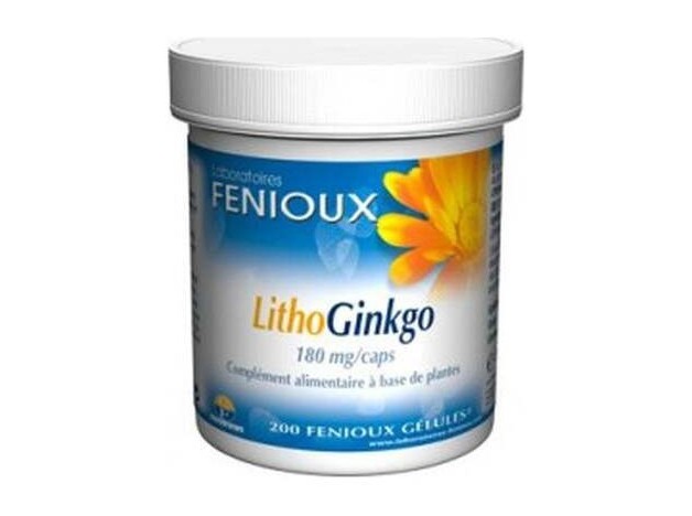 Fenioux Litho Ginko 180Mg 200Caps
