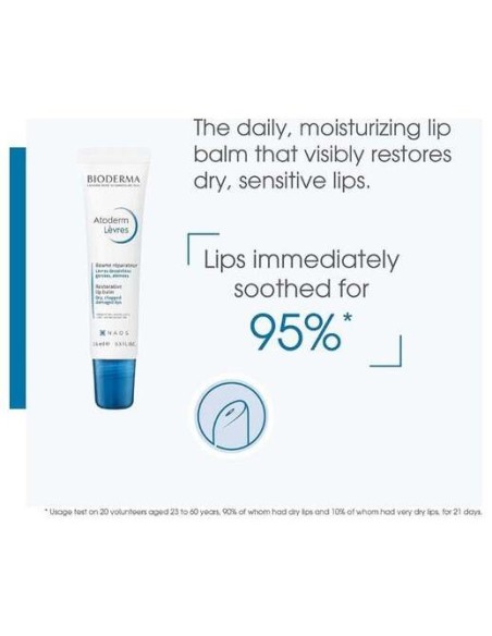 Atoderm Bálsamo Labial Específico Queilitis, Bálsamos Bioderma - Perfumes Club
