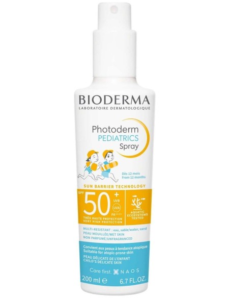 Photoderm Pediatrics Spray Corporal Niños Spf50+, Baño E Higiene Niños Bioderma - Perfumes Club
