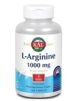 L-Arginina 1000Mg 120Comp. Kal