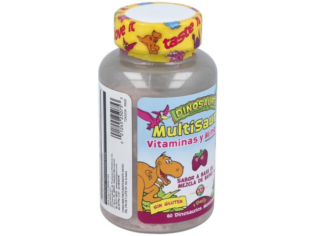 Multisaurus Vit/Min Dinos 60Comp. Kal