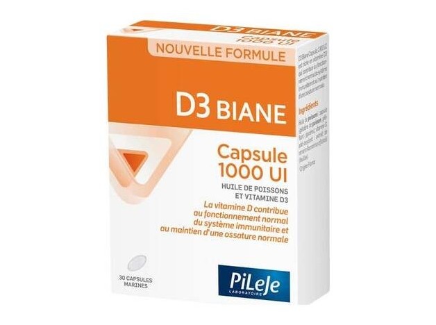 D3 Biane Vitamina D 1000 Ui 30Caps
